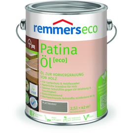 Remmers Patina-Öl eco 2,5 l platingrau