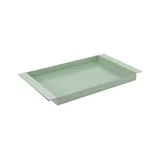 REMEMBER Metall-Tablett Ryo groß "Aquamarine" - 47 x 27 x 3.5 cm