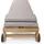 Axi Rama Sonnenliege 200 x 65 x 30 cm Beige