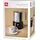 illy Elektrischer Milchaufschäumer schwarz/silber