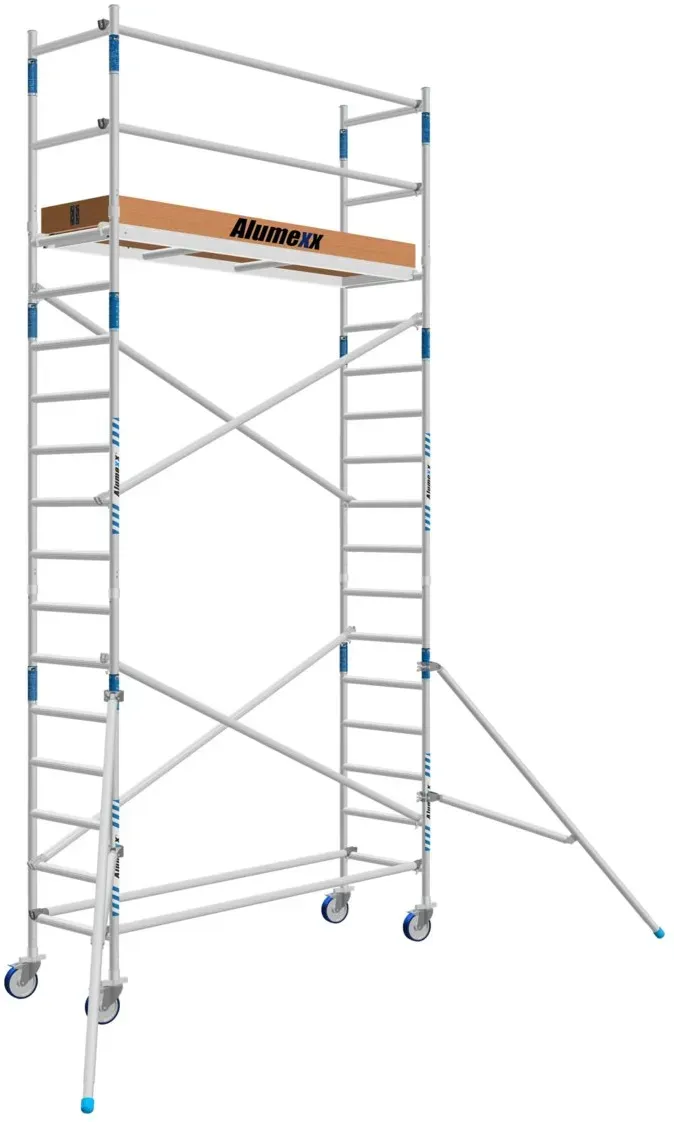 Alumexx ALX Basic Line Rollgerüst 75x190 Arbeitshöhe 6,2 m
