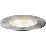 Paulmann Bodeneinbaustrahler Edelstahl 14,7 cm inkl. Leuchtmittel IP65 300 lm silber