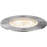 Paulmann Bodeneinbaustrahler Edelstahl 14,7 cm inkl. Leuchtmittel IP65 300 lm silber