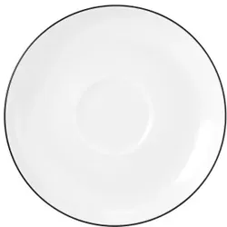 Seltmann Weiden Lido Black Line Kombi Untertasse 14,5cm