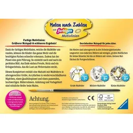 Ravensburger Malen-nach-Zahlen Süßer Fuchs mehrfarbig