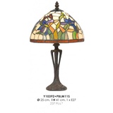 Tiffany Tischleuchte Durchmesser 25cm, Höhe 41cm Y10392 + PBLM11S Leuchte Lampe