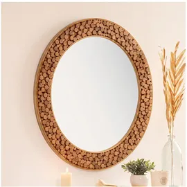 Atmosphera - Spiegel anoki Holz d99cm