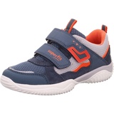 Superfit Storm Sneaker, Blau Rot 8030, 25 EU