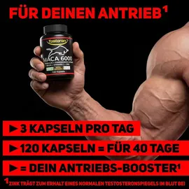 Tostoron Maca Kapseln hochdosiert 120 St.
