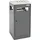 Kaiser + Kraft kaiserkraft | Abfallsammler mit Ascher, Volumen 40 l, anthrazitgrau,