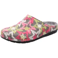 ROHDE Damen Hausschuh Pantoffel Filz Muster bunt Rodigo