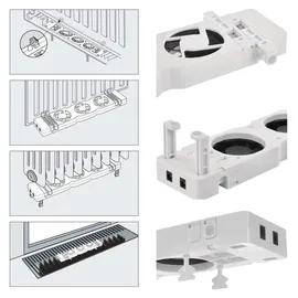 EMOS Heizung-Ventilator MONO Heizgebläse Luftdurchfluss 36 m3/h