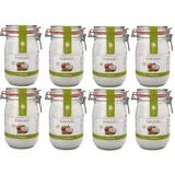 bioKontor - BIO Kokosöl 8000 ml (8 x 1000 ml) - Bio Kokosfett nativ kaltgepresst