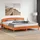 vidaXL Massivholzbett 180 x 200 cm Braun