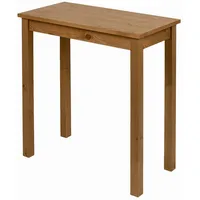 Hagge home Schreibtisch Braun, Holz, 75x75x38 cm, Arbeitszimmer, Schreibtische,