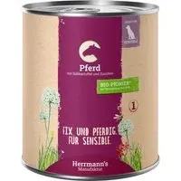 Herrmann's Manufaktur Bio-Menü Sensitiv Pferd mit Süßkartoffel und Zucchini 6 x 800 g