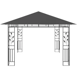 vidaXL Pavillon mit Moskitonetz 4 x 3 m anthrazit