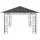 vidaXL Pavillon mit Moskitonetz 4 x 3 m anthrazit