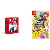Nintendo Switch OLED-Modell weiß + Super Mario Party Jamboree