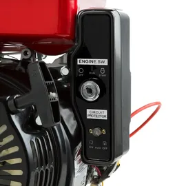 Eberth 15 PS 11,03 kW Benzinmotor 25 mm Welle, E-Start, 12 V Batterie, 420 ccm, Ölsicherung, luftgekühlt