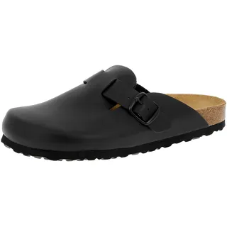 Pantoletten, schwarz 50