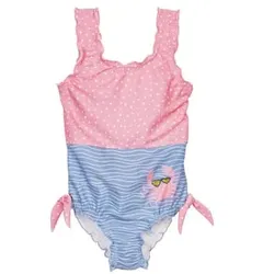 Playshoes UV-Schutz Badeanzug Krebs blau-pink, 98/104