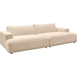 Musterring Lucia Big Sofa Cord 2-Sitzer Beige