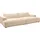 Musterring Lucia Big Sofa Cord 2-Sitzer Beige