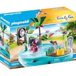 PLAYMOBIL 70610 Spaßbecken mit Wasserspritze