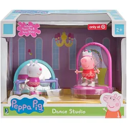 Peppa Wutz - Tanzstudio Spielset mit 2 Figuren