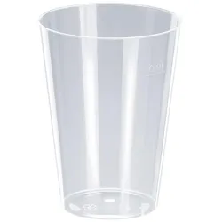 1000x Trinkglas, PS, Spritzguss, klar, 200ml