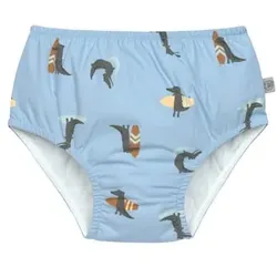 LÄSSIG Schwimmwindel Crocodile sky blue, 86