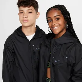 Nike Regenjacke Unisex Schwarz M (137-147 cm)