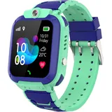 Smartwatch Kinder Telefon,GPS kinder Armband Watch mit Zwei Wege Gespräch Intelligente Uhr Voice Chat SOS Touchscreen Musik Spiel Digitalkamera Wecker Schrittzähler Geschenk für Junge Mädchen Student