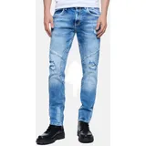 RUSTY NEAL NISHO Straight Fit Blau 33/32