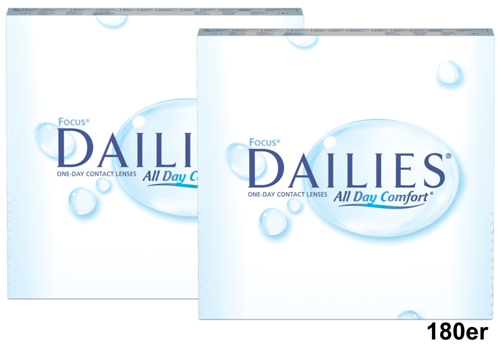 Focus Dailies All Day Comfort 180er Pack Tageslinsen
