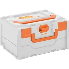 Cemo Akku-Sicherheitsbox Kunststoff 40 x 30 x 21,5 cm grau/orange
