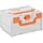 Cemo Akku-Sicherheitsbox Kunststoff 40 x 30 x 21,5 cm grau/orange