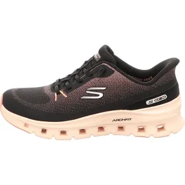 SKECHERS Arch Fit Glide-Step Pro Damen Black Mesh/Peach Trim 37