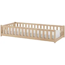 Kids Collective Bodenbett Natur Holz, 90x190 cm Kinder- & Jugendzimmer, Kindermöbel, Kinderbetten, Kindereinzelbetten
