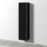 Sanipa 3way Hochschrank 40 x 170 x 34,5 cm Schwarz Metall/MDF/Spanplatte