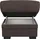 Cotta Hocker Marcus mit Stauraum 68 x 45 x 68 cm Grau