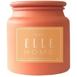 ELLE Home Peach Candle