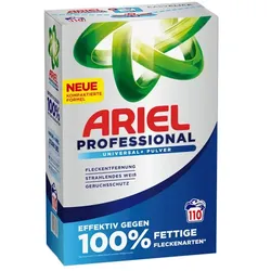 Waschmittel Ariel Regulär Professional 6,05 kg 110 Wäschen professionelle Reinigung und Fleckenentfernung, 110 Wäschen
