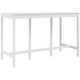 vidaXL Bartisch 180 x 80 x 110 cm Weiß