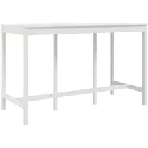 vidaXL Bartisch 180 x 80 x 110 cm Weiß