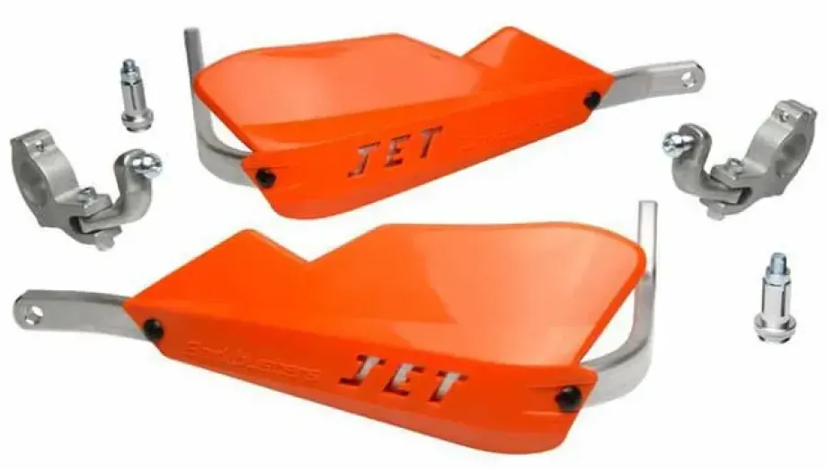 Barkbusters Jet Honda Bb-jet-002-02-or Curved Handschutz - Orange - One Size