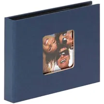 walther design Mini-Fotoalbum blau