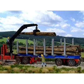 Kibri Doll Sattelaufflieger für Kurz und Langholz 12250 H0