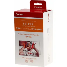 Canon RP-108 CMY + Papier